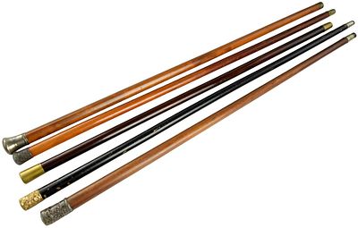 Group 5 Antique Walking Sticks Canes. Very fine group of 5 antique walking canes/sticks. Great 