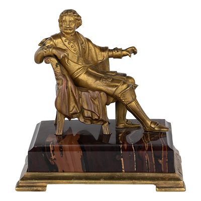 Скульптурная композиция Петр Великий по мотивам творчества М. Опекушина. Урал (?), последняя 