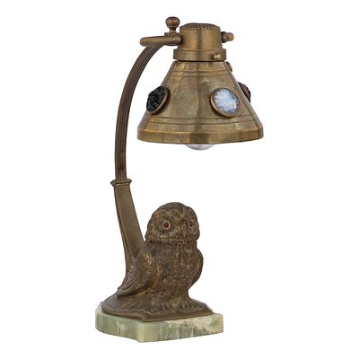 Настольная лампа/ночник &laquo;Сова&raquo;. Москва, Электротехнический трест Центрального района (ЭТЦР) 