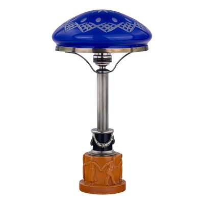 Редкая настольная лампа &laquo;Союз нерушимый&raquo;. Орехово-Зуево, завод &laquo;Карболит&raquo;, конец 1920-х — начало 