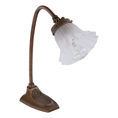 Настольная лампа-подарок маршалу М. Н. Тухачевскому. Москва, Электротехнический трест 