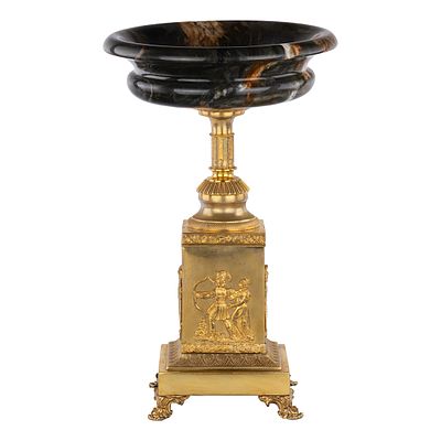 Ваза декоративная на постаменте в стиле классицизм. Российская империя, Петербург, 1840-е. 