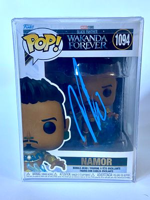 אספנות - יקום מרוול - FUNKO POP - חתום : פנקו פופ של NAMOR חתום על ידי ניק דיאז לוחם הMMA . פופ 
