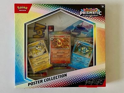 אספנות - פוקימון : קופסה סגורה של POKEMON PRISMATIC EVOLUTIONS POSTER COLLECTION