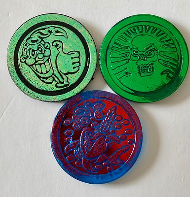 אספנות - נוסטלגיה ישראלית - פוגים : לוט של שלושה פצצים מקוריים במצב טוב מאד