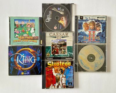 אספנות - גיימינג - משחקי PC : לוט גדול של משחקי מחשב , לא נבדק AS IS