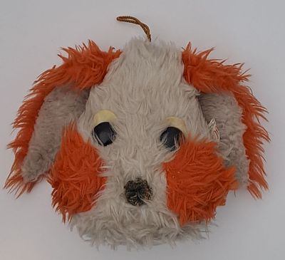 ישראלינה : טוילנד - ראש של כלבלב ג׳ינג׳י חמוד תוצרת ישראל TOYLAND מצב טוב מאד