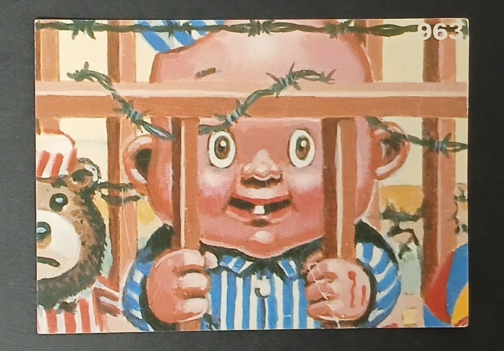 אספנות - נוסטלגיה ישראלית - אלבומי מדבקות - חבורת הזבל : קלף עם גב מקורי מאלבום מספר 3 #963