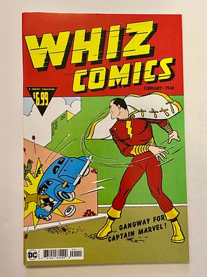 אספנות - קומיקס - יקום DC : הוצאה מחודשת של WHIZ COMICS עם קפטן מרוול . כל החוברות בקטלוג במצבים 