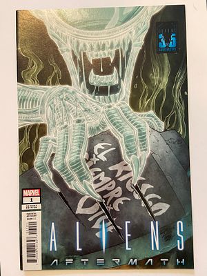 אספנות - קומיקס - אימה ומדע בדיוני : חוברת קומיקס של הנוסע השמיני ALIENS - AFTERMATH מספר 1 