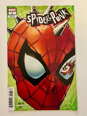 אספנות - קומיקס - יקום מרוול - ספיידרמן : גיליון מספר 1 של SPIDER - PUNK . כל החוברות בקטלוג 