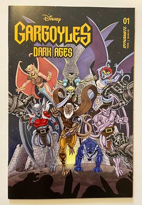 אספנות - קומיקס - דיסני - הגרגולים : חוברת קומיקס מספר 1 של GARGOYLES - DARK AGES
