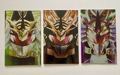 אספנות - קומיקס - פאוור ריינג'רס : FULL RUN עם 3 חוברות של POWER RANGERS - DARKKON NEW DAWN. כל 