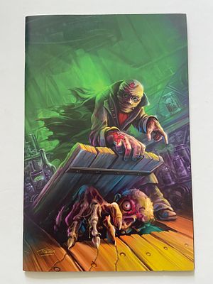 אספנות - קומיקס - אימה : חוברת קומיקס STIFF OF NIGHTMARE NUMBER 1 , בכריכת וריאנט מיוחדת זוהרת בחושך