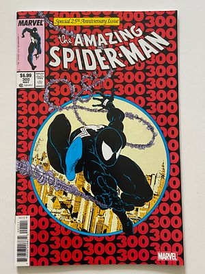 אספנות - קומיקס - יקום מרוול - ספיידרמן : הוצאה מחודשת של כותרים מפורסמים - גיליון 300 - 25 שנה 