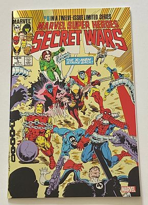 אספנות - קומיקס - יקום מרוול - SECRET WARS : הוצאה מחודשת של חוברת הקומיקס מספר 5 בסדרת המופת 