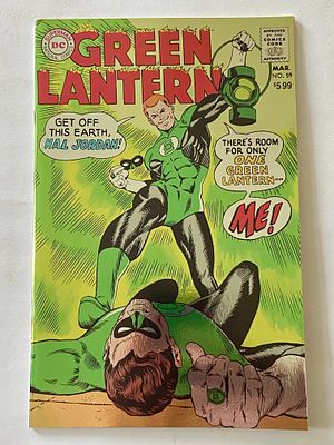 אספנות - קומיקס - יקום DC : גרין לנטרן - הוצאה מחודשת בכריכת FOIL. כל החוברות בקטלוג במצבים 