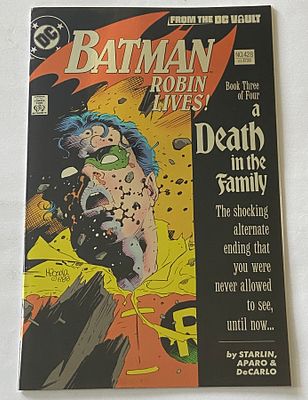 אספנות - קומיקס - יקום DC : בטמן - הוצאה מחודשת בכריכת FOIL