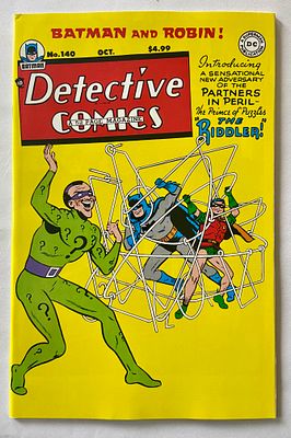 אספנות - קומיקס - יקום DC : בטמן - הוצאה מחודשת - הופעת הבכורה של הRIDDLER. כל החוברות בקטלוג 