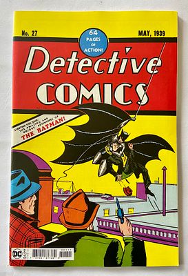 אספנות - קומיקס - יקום DC : בטמן - הוצאה מחודשת - הופעתו הראשונה של בטמן !. כל החוברות בקטלוג 