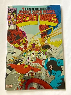 אספנות - קומיקס - יקום מרוול - SECRET WARS : הוצאה מחודשת של חוברת הקומיקס מספר 9 בסדרת המופת 