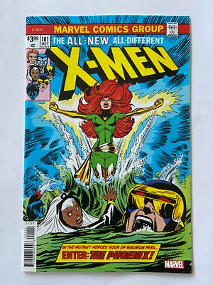 אספנות - קומיקס - יקום מרוול - אקסמן : הוצאה מחודשת של כותרים מפורסמים - גיליון 101 - הפיניקס !. 