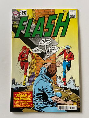 אספנות - קומיקס - יקום DC : חוברת קומיקס של הפלאש - הוצאה מחודשת THE FLASH