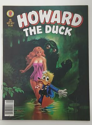 אספנות - קומיקס - יקום מרוול : חוברת של הווארד דאק HOWARD THE DUCK. כל החוברות בקטלוג במצבים 