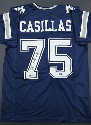 אספנות - פוטבול אמריקאי NFL - חתימות : חולצה של הדאלאס קאובויס חתומה אישית על ידי טוני קאסיאס 