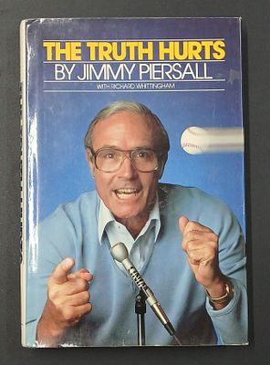 אספנות - ספרים - חתימות : עותק חתום של רב המכר של שחקן הבייסבול JIMMY PIERSALL עם חתימה אישית 