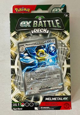 אספנות - פוקימון : מארז סגור של קלפי פוקימון - POK&Eacute;MON EX BATTLE DECK