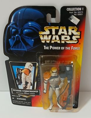 אספנות דמויות פעולה: דמות פעולה של TATOOINE STORMTROOPER מסדרת הסרטים של "מלחמת הכוכבים" חברת 
