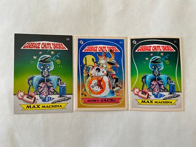 אספנות - חבורת הזבל - Bootleg : שלישיית קלפי Garbage Chute Droids - פרודיה על מלחמת הכוכבים 