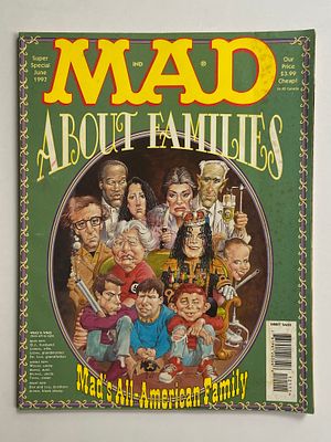 אספנות - מגזין MAD: גיליון מיוחד על משפחות - יוני 1997 - גיליון 121 - מייקל ג’קסון, או. ג’יי. 