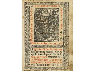 1531. LIBRO. (GÓTICO-LITERATURA). ROIG, JAUME:. 