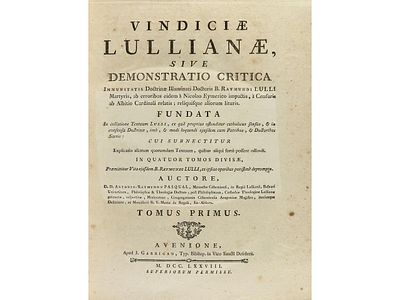 1778. LIBRO. (HUMANIDADES). PASQUAL, 