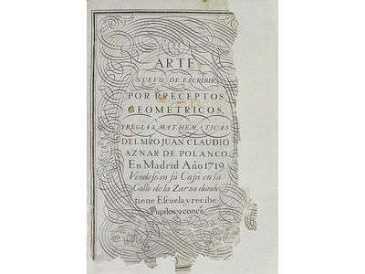 1719. LIBRO. (TIPOGRAFÍA). AZNAR DE POLANCO, JUAN 