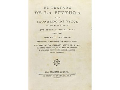 1784. LIBRO. (ARTE). VINCI, LEONARDO DA:. 