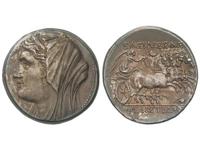 MONEDAS GRIEGAS. 16 Litra. 240-216 a.C. HIERON 