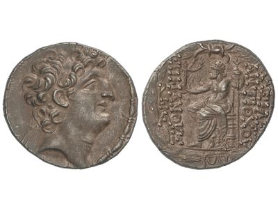 MONEDAS GRIEGAS. Tetradracma. 109-96 a.C. 