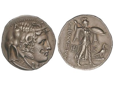MONEDAS GRIEGAS. Tetradracma. 305-285 a.C. 