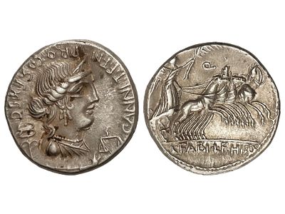 REP&Uacute;BLICA ROMANA. Denario. 82-81 a.C. ANNIA. 