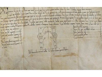 Era 1179 (1141). MANUSCRITO. (FIRMA REAL). CARTA DE 