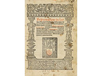 1540. LIBRO. (SUPERSTICIONES). CIRUELO:. 