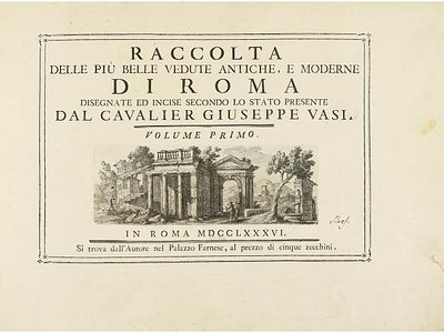 1786. GRABADO. (ARTE). VASI, GIUSEPPE:. 