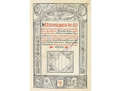 1546. LIBRO. (HISTORIA-ESPA&Ntilde;A). CARBONELL, MIQUEL:. 