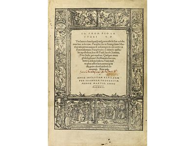 1522. LIBRO. (HUMANIDADES). ERASMUM ROTERODAMUM:. 