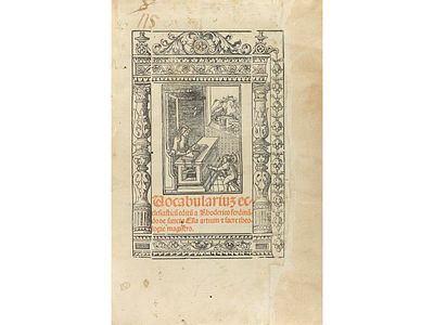 1523. LIBRO. (G&Oacute;TICO). SANCTA ELLA, RHODERICO 