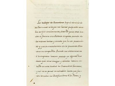 1808-1814. MANUSCRITO. (BARCELONA). TRABAJOS DE 