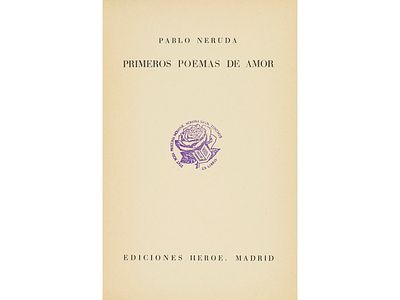 1936. LIBRO. (GENERACI&Oacute;N '27). NERUDA, PABLO:. 